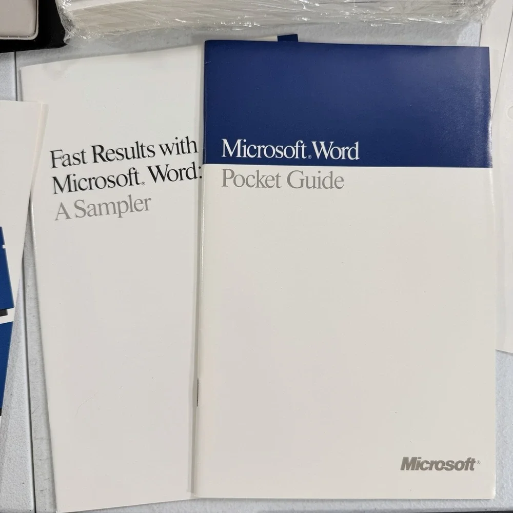 NEW‎ Microsoft Word Version 4.0 Software for IBM PC 5.25